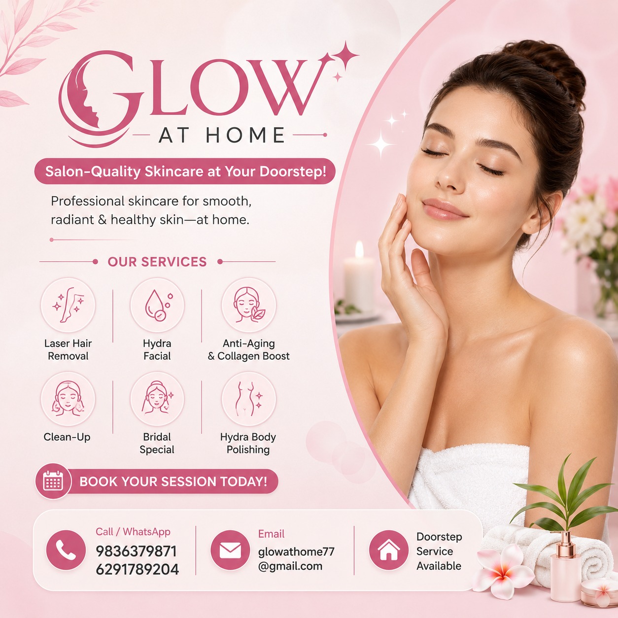 Glow At Home - Salon-Quality Skincare at Your Doorstep